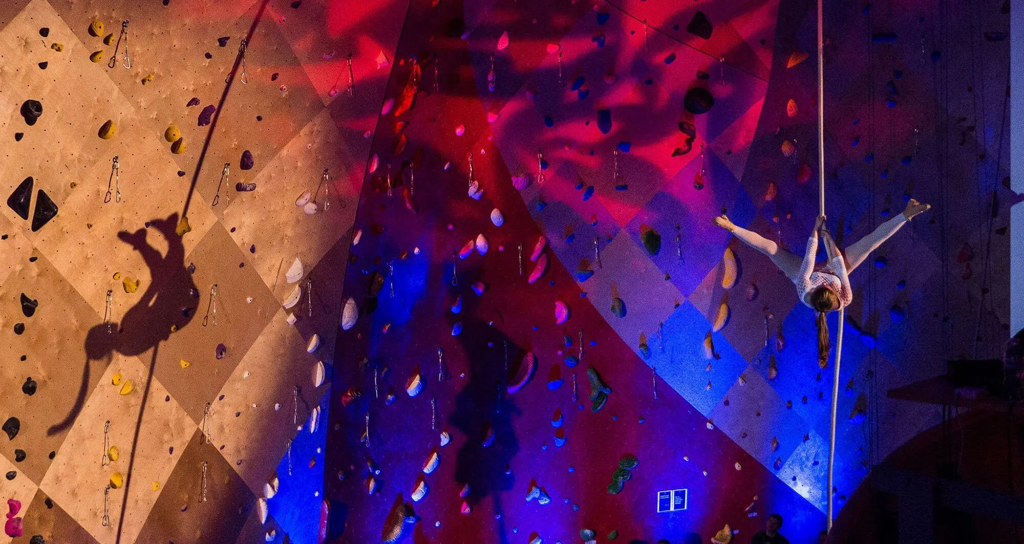 Climbing walls at BKB Chicago, Chicago, IL