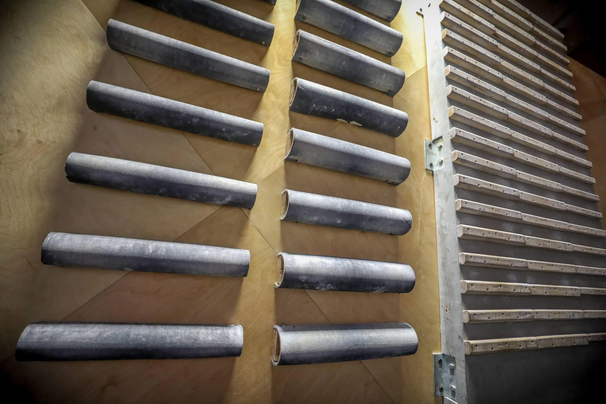 No climbing facility would be completed without the proper training and strengthening tools available for members.