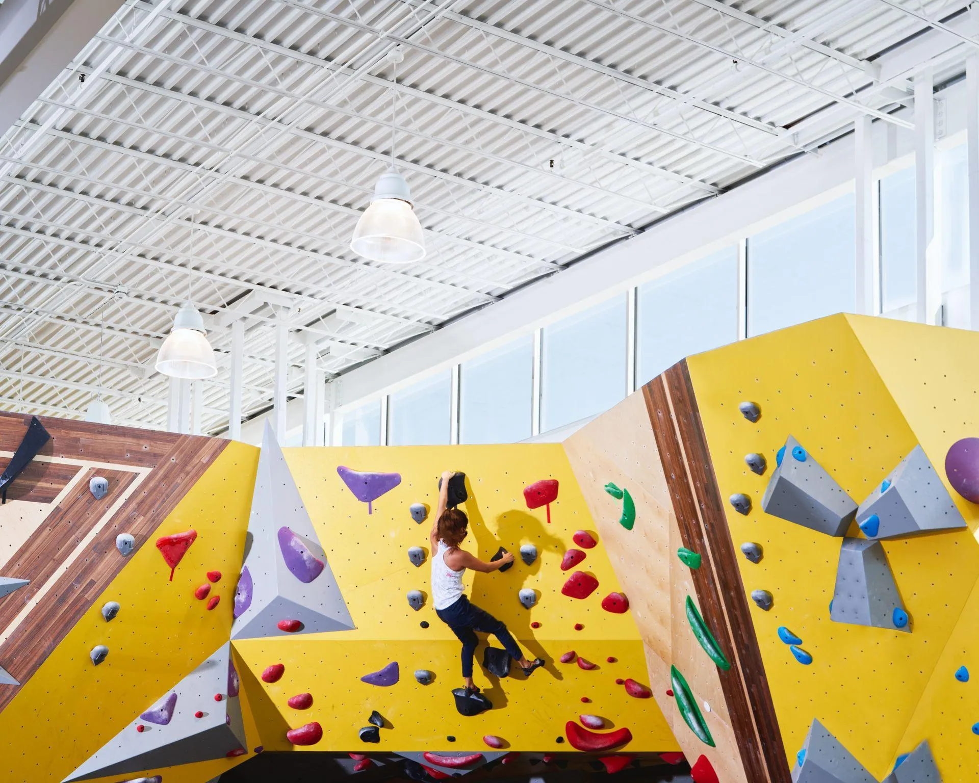 Topping out is always glorious, but especially so here.