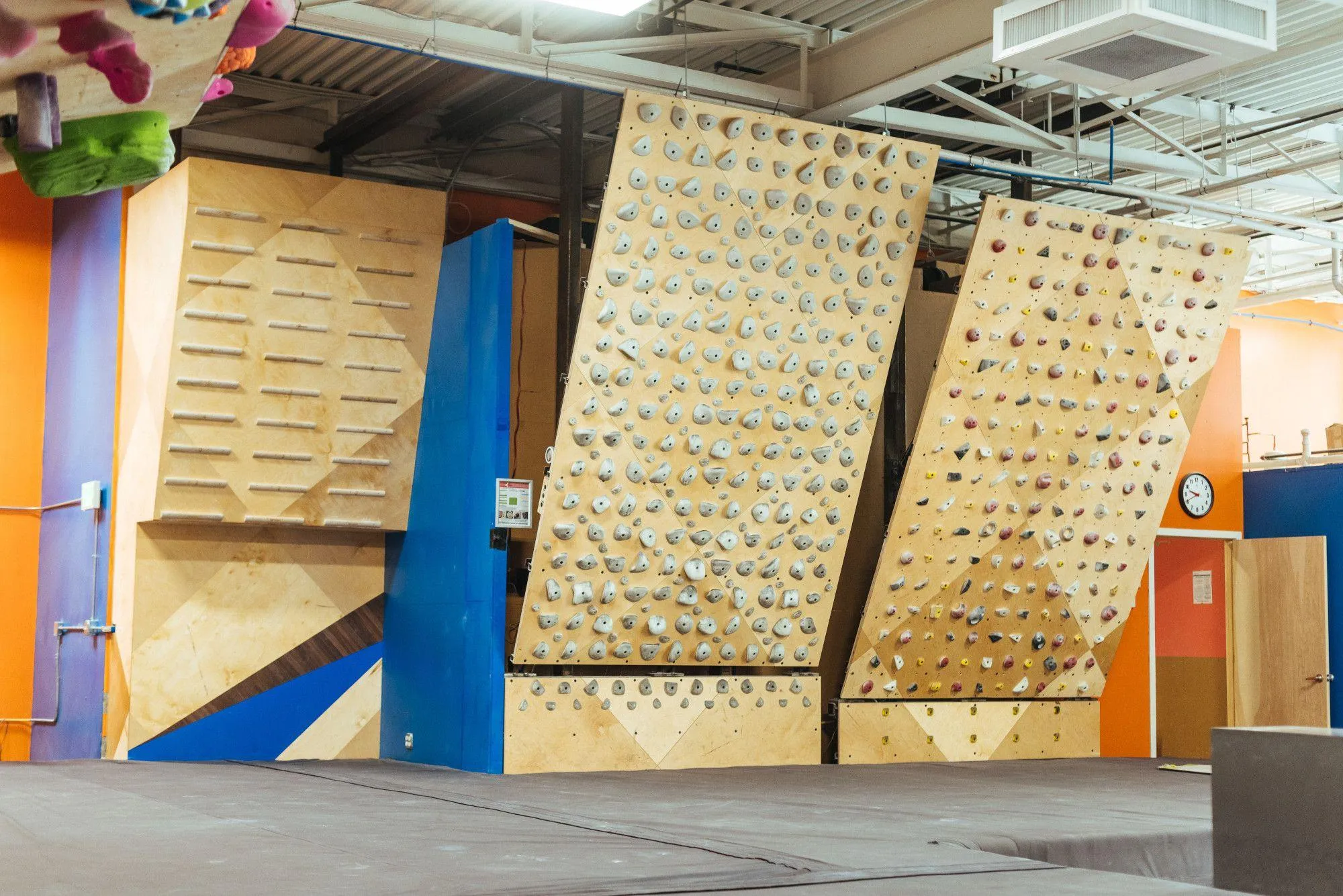 Adjustable walls provide so many options for training.