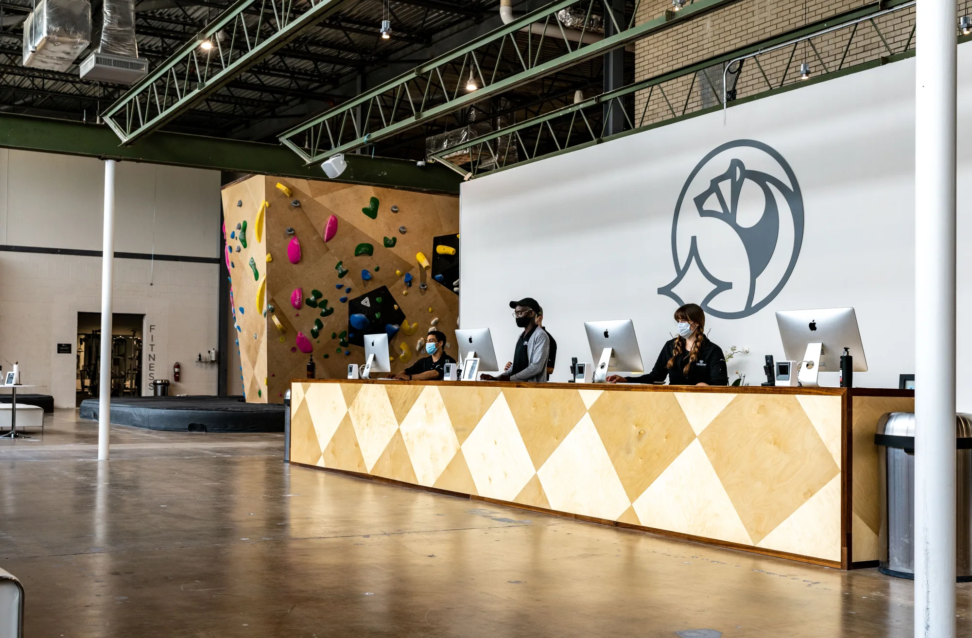 Custom interior environment at Oso